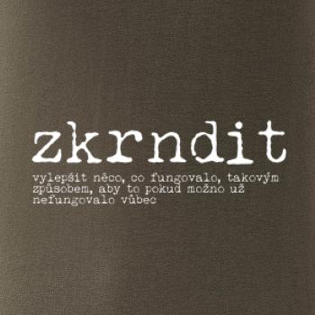 Čeština 2.0 - Zkrndit