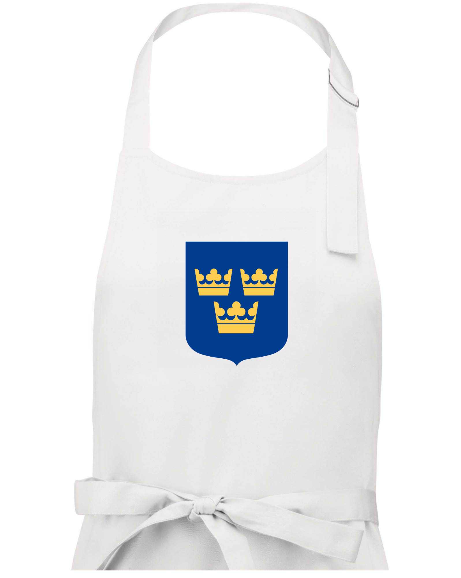 Švédský znak tři korunky velký - Zástěra na vaření