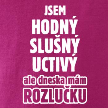 Jsem hodný, slušný, uctivý, rozlučka