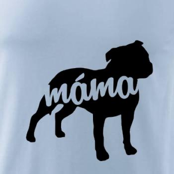 Stafordširský bullteriér máma obrys