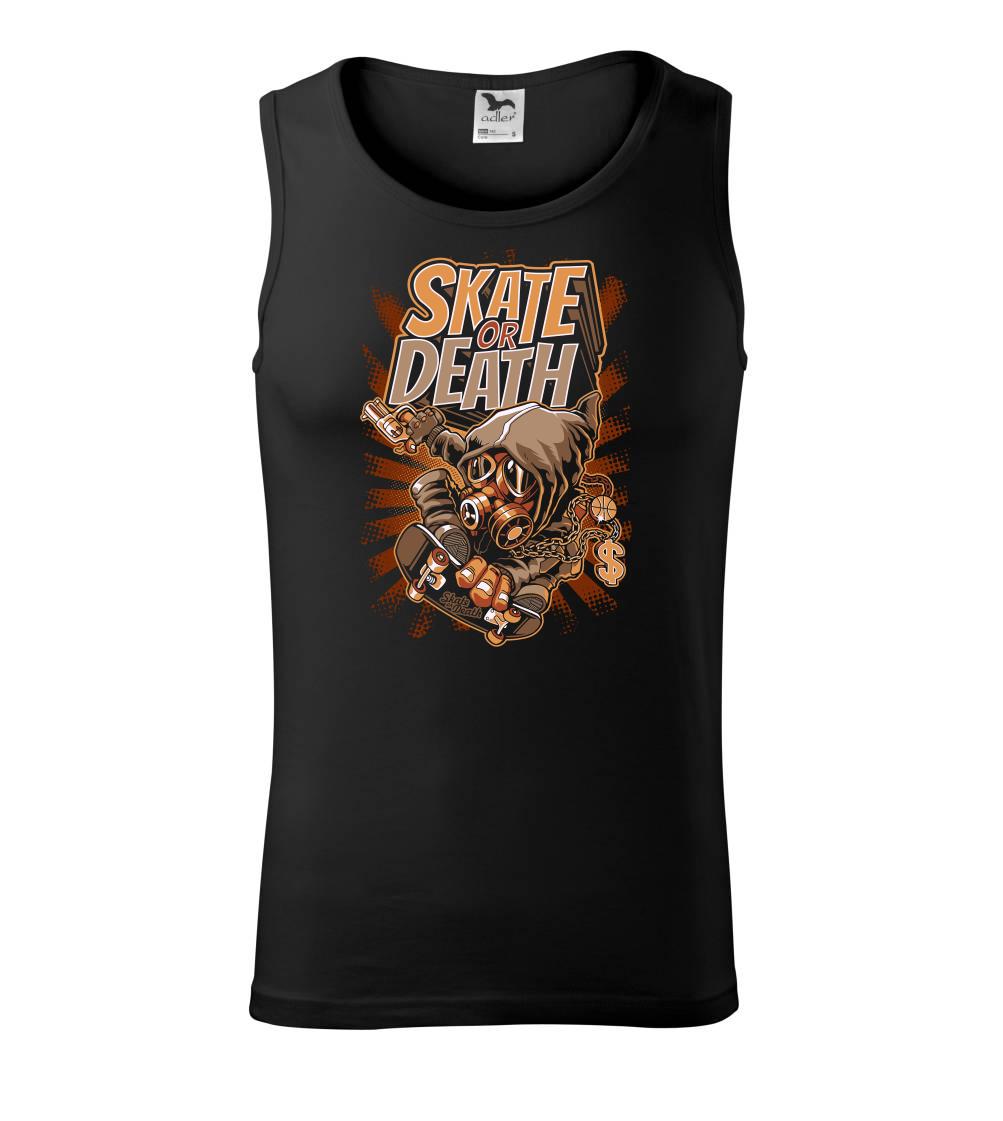 Skate or death plynová maska - Tílko pánské Core