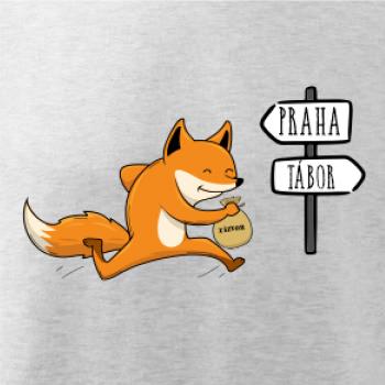 Běží liška k táboru