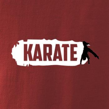 Karate nápis