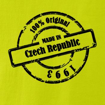 Etiketa - Original - Czech - rok narození