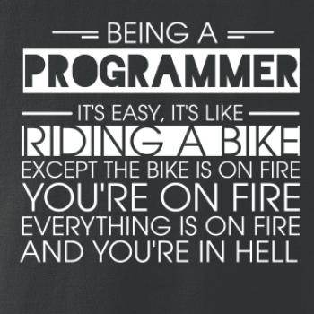 Being a programmer - bike