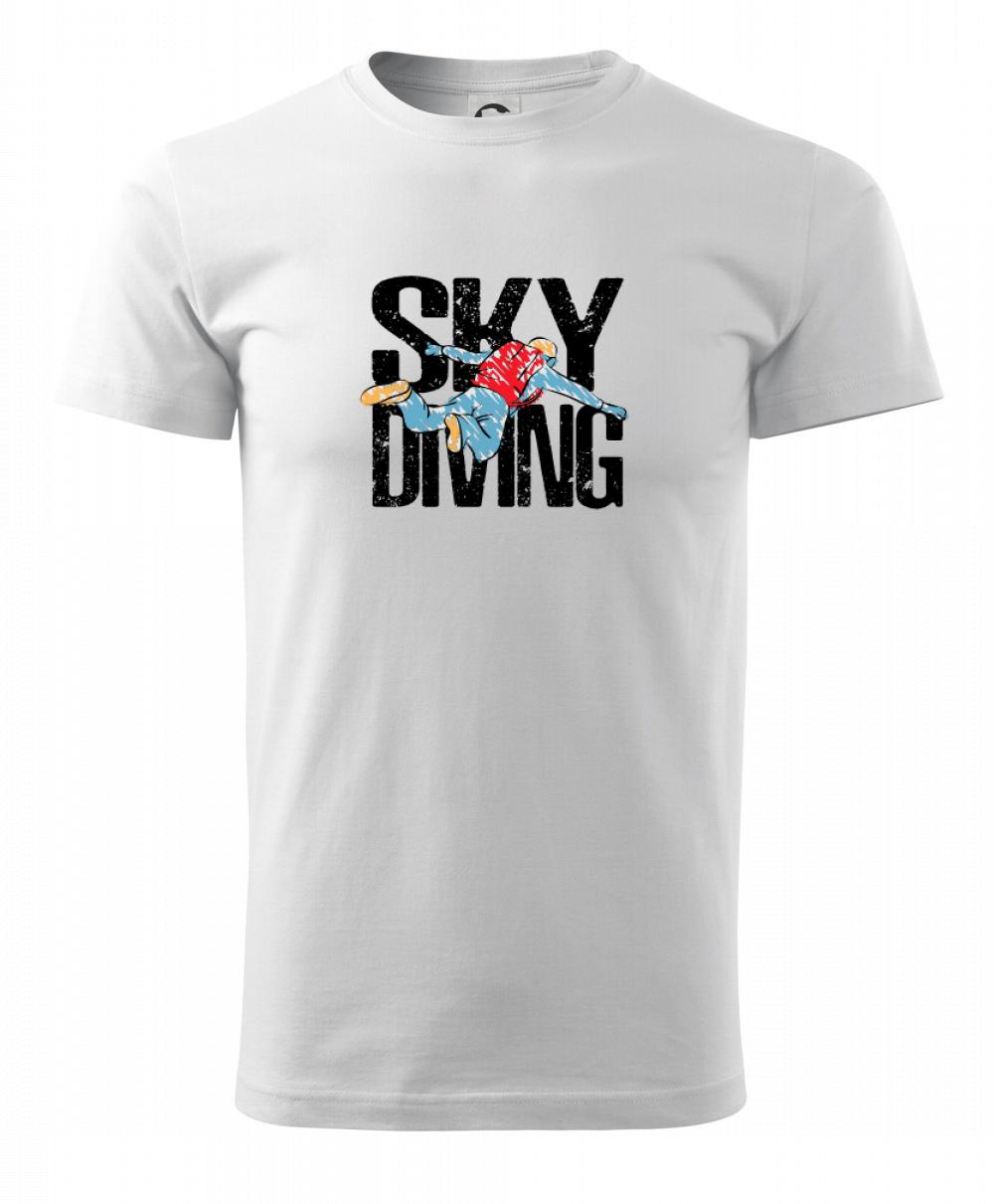 Skydiving nápis Skydiving nápis