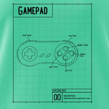 Nákres Gamepad jednoduchý