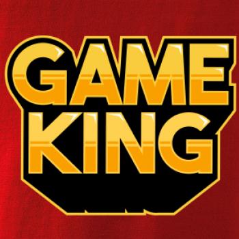 Game king - nápis velký