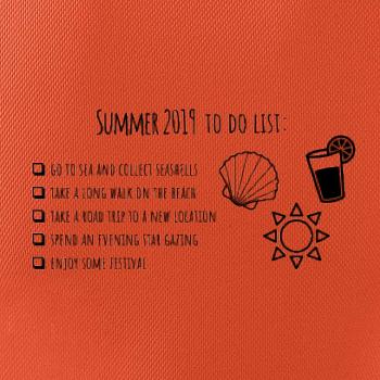 Summer 2019 to do list