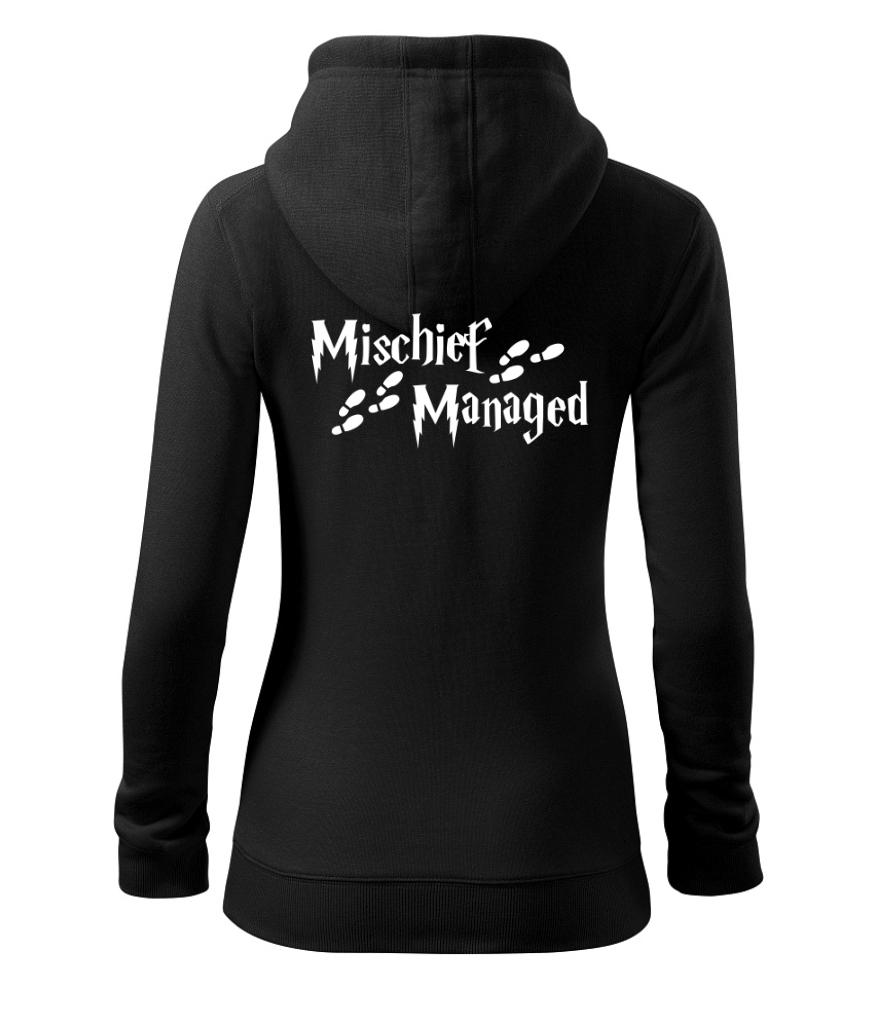 Harry - Mischief Managed - Dámská mikina trendy zipper s kapucí