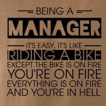 Being a manager - bike