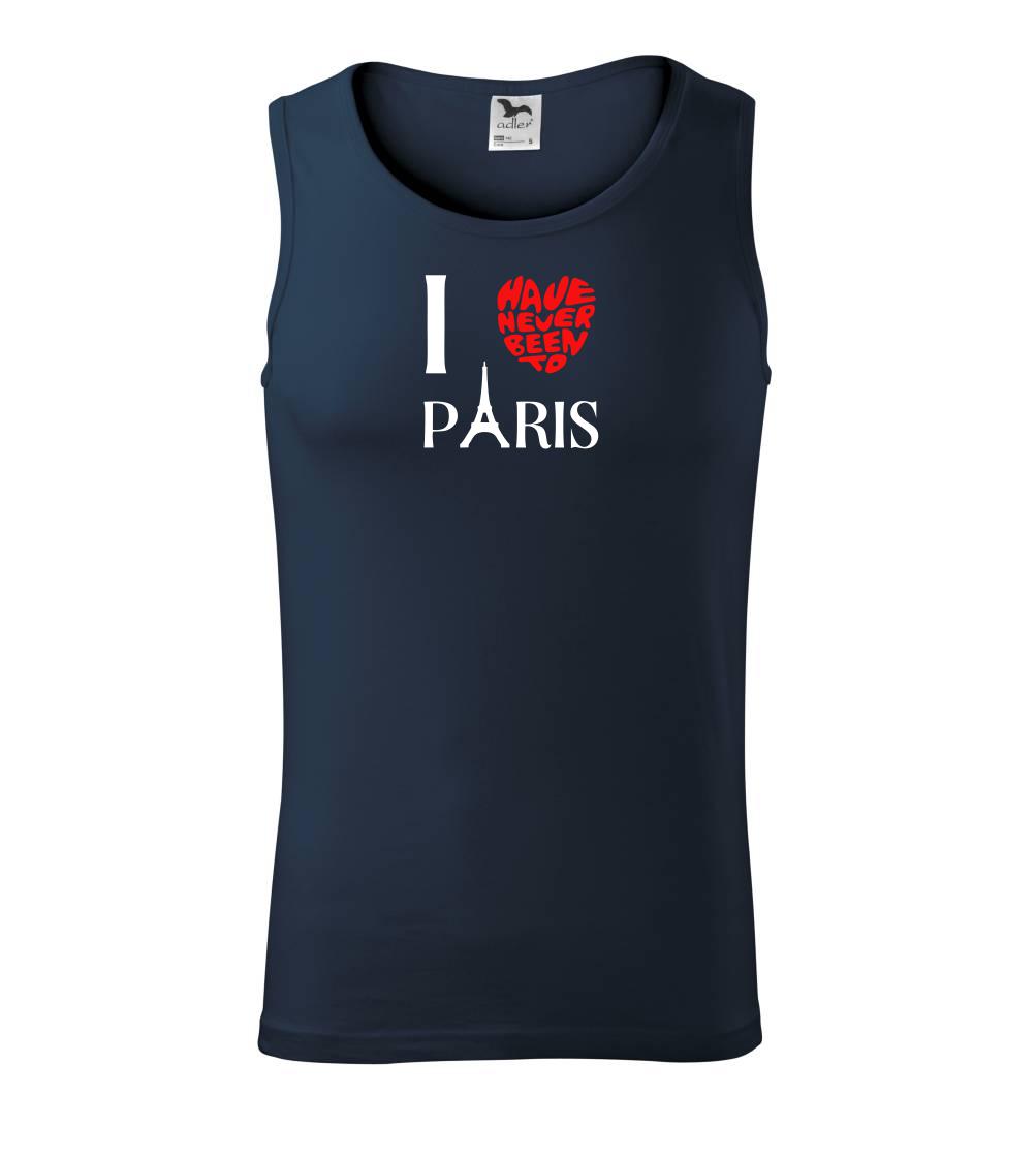 I have never been to Paris - Tílko pánské Core