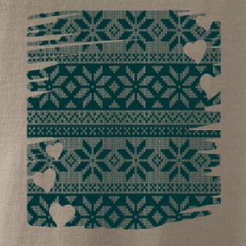 Vánoční vzor v rámečku