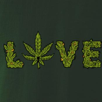 Konopí nápis love