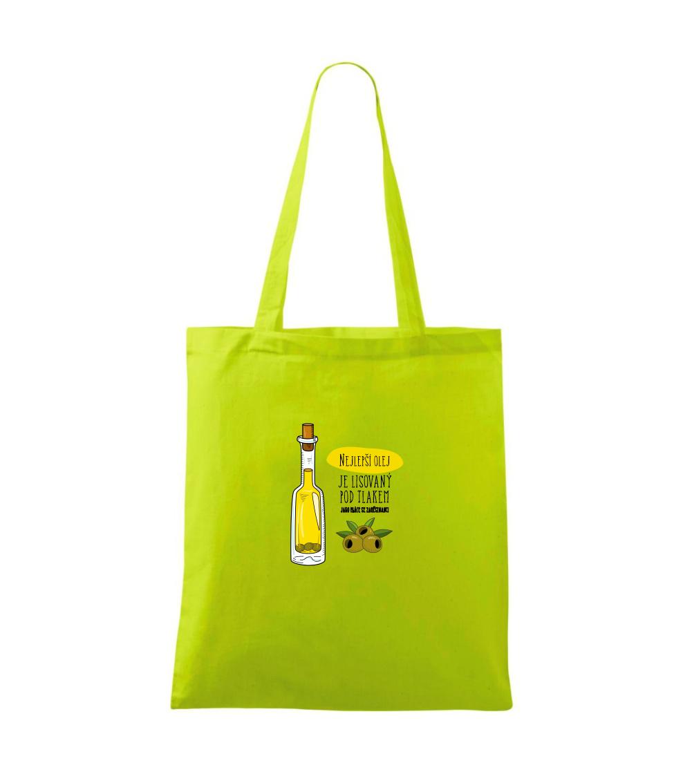 Nejlepší olej je lisovaný pod tlakem