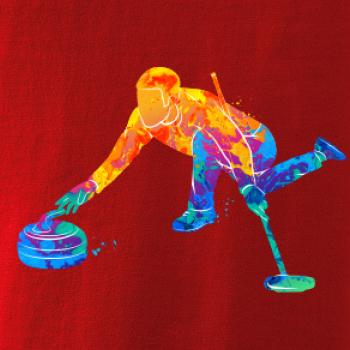 Curling splash Curling splash