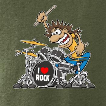 I love rock bubeník