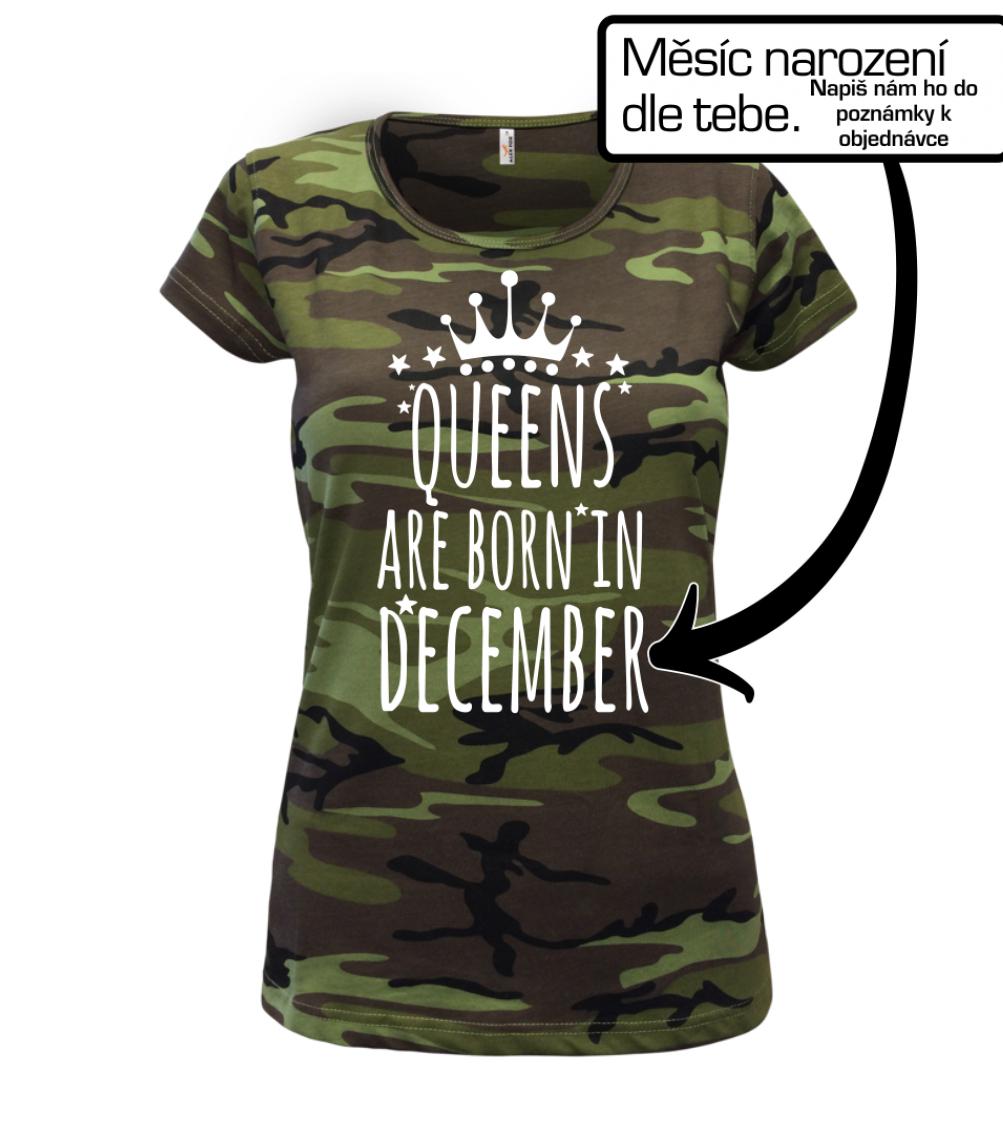 Queens are born in (vlastní nápis měsíc narození) Queens are born in (vlastní nápis měsíc narození)