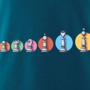 Šachy v řadě barevné