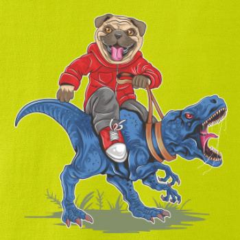 Mops a tyranosaurus Mops a tyranosaurus