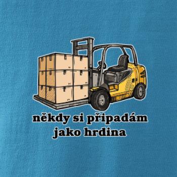 Někdy si připadám jako hrdina ještěrka
