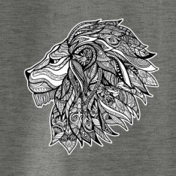Hlava lva - mandala
