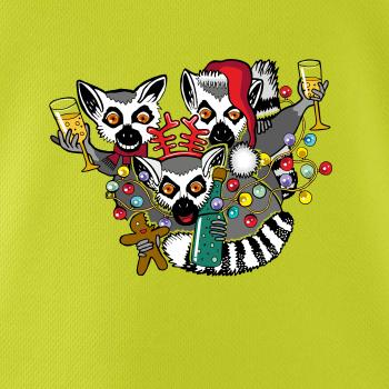 Vánoční Lemurové (Pecka design)