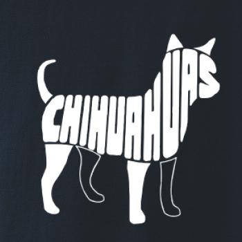 Čivava nápis