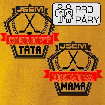 Jsem hokejový táta / hokejová máma - hokejky Jsem hokejový táta / hokejová máma - hokejky