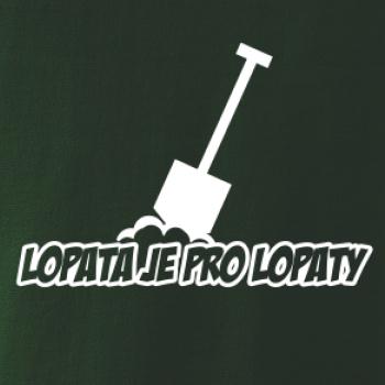 Lopata je pro lopaty