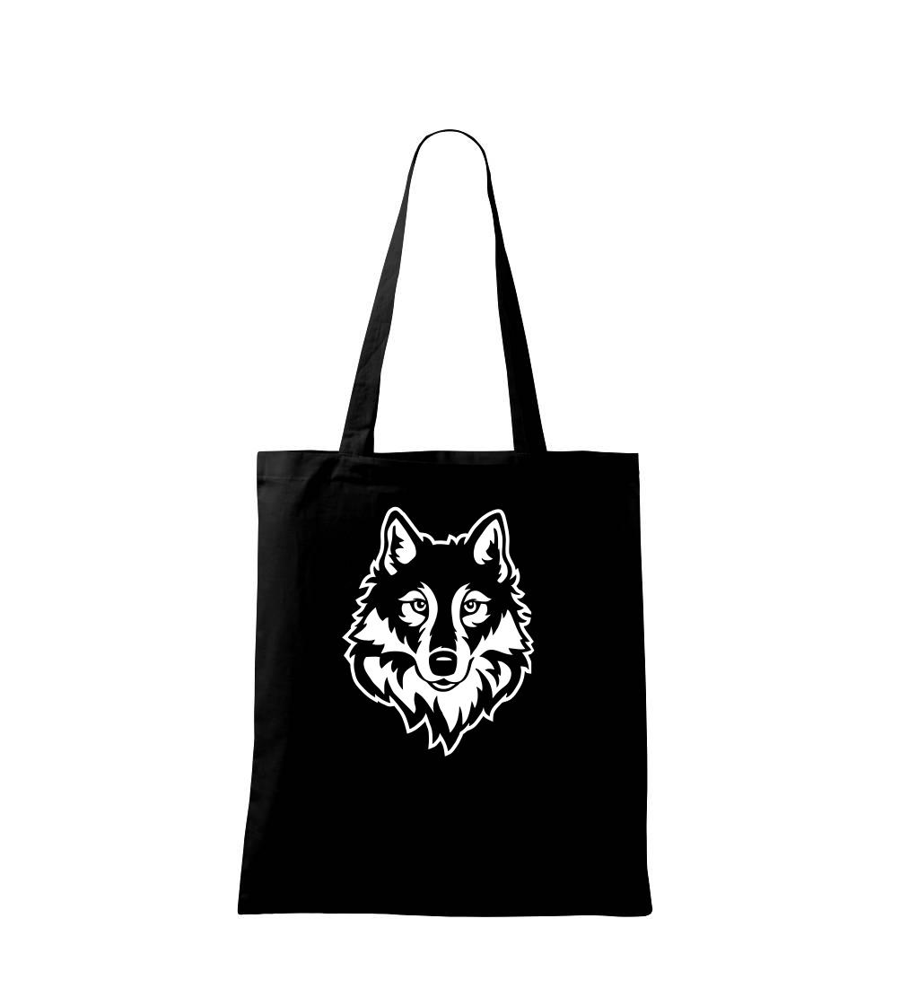 Hlava vlka černobílá (Hana-creative)