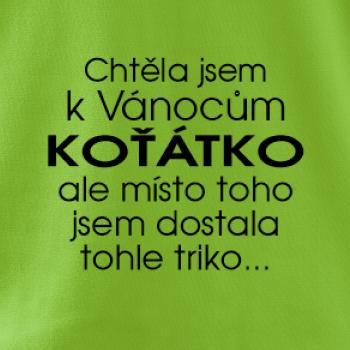 Chtěla jsem k Vánocům koťátko