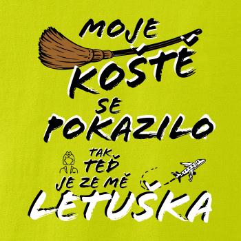 Moje koště se pokazilo - letuška
