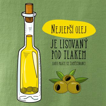 Nejlepší olej je lisovaný pod tlakem