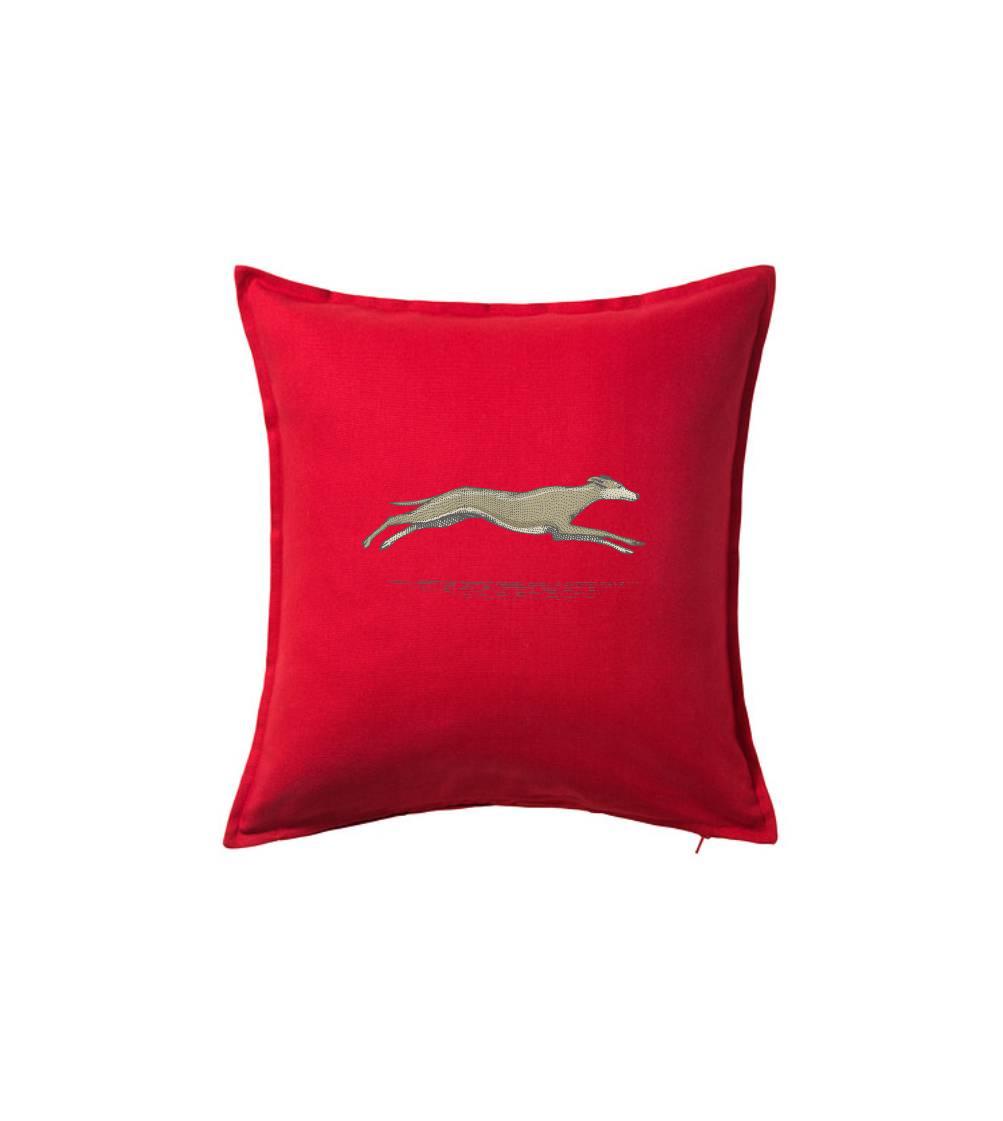 Vintage Greyhound - Polštář 50x50