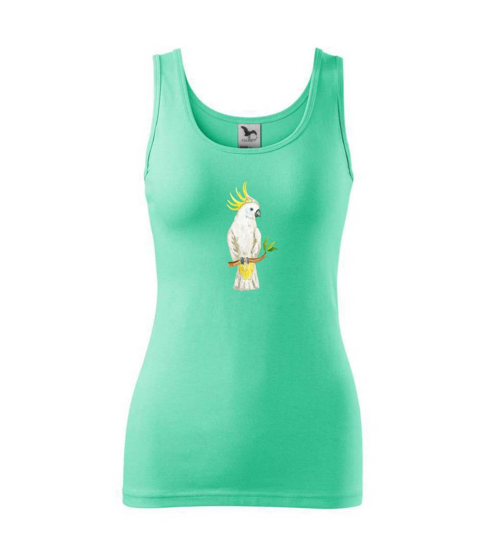 Papoušek Kakadu kreslený