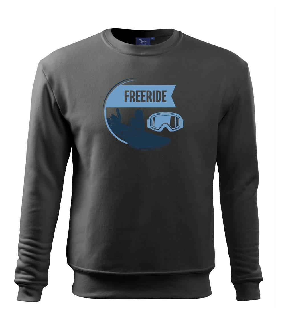 Freeride snowboard kruh