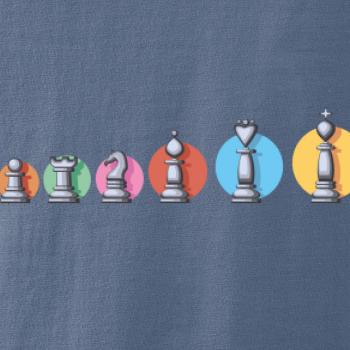 Šachy v řadě barevné