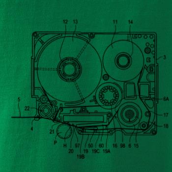 Nákres kotoučový přehrávač