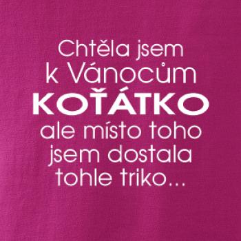 Chtěla jsem k Vánocům koťátko