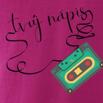 Stará kazeta - tvůj nápis