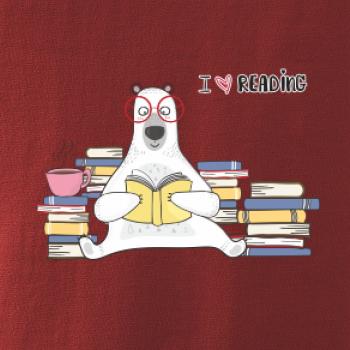 I love reading medvěd