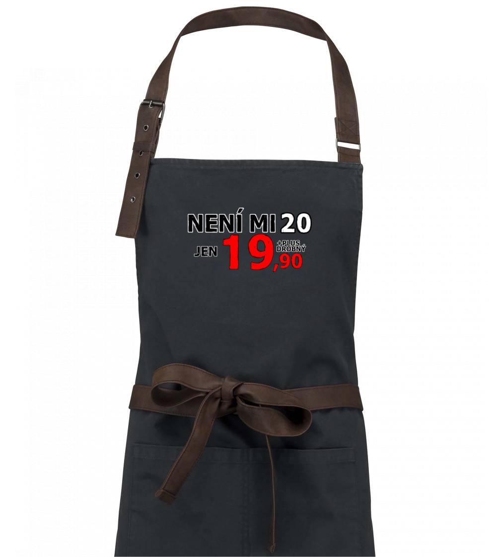 Není mi 20 - Zástěra Vintage