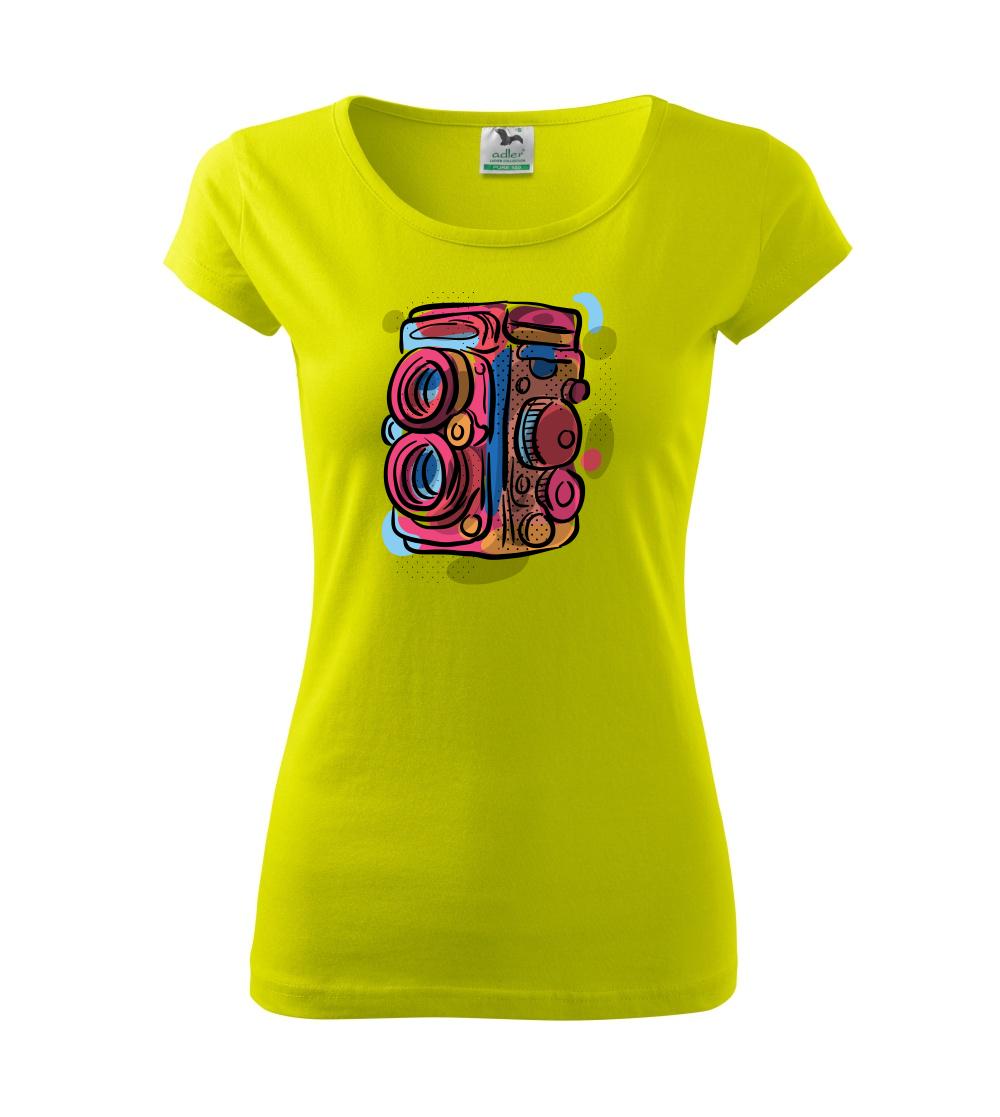 Foťák barevný - dvě čočky