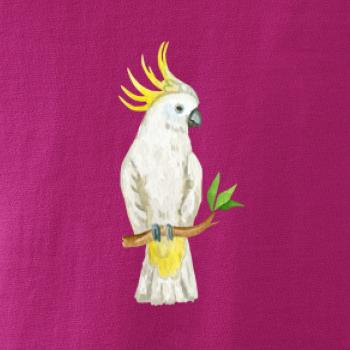 Papoušek Kakadu kreslený