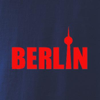 Berlin nápis věž Berliner Fernsehturm