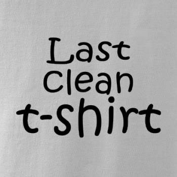 Last clean t-shirt