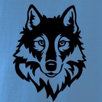 Hlava vlka černobílá (Hana-creative)