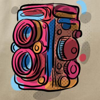 Foťák barevný - dvě čočky