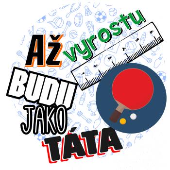 Až vyrostu budu jako táta - Stolní tenis pálka